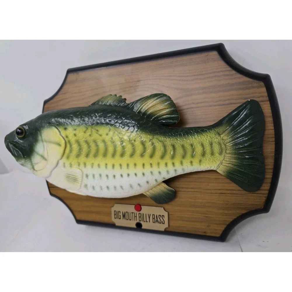 Big Mouth Billy Bass 1998 Motion Activated Singing Fish Rare NEW U29